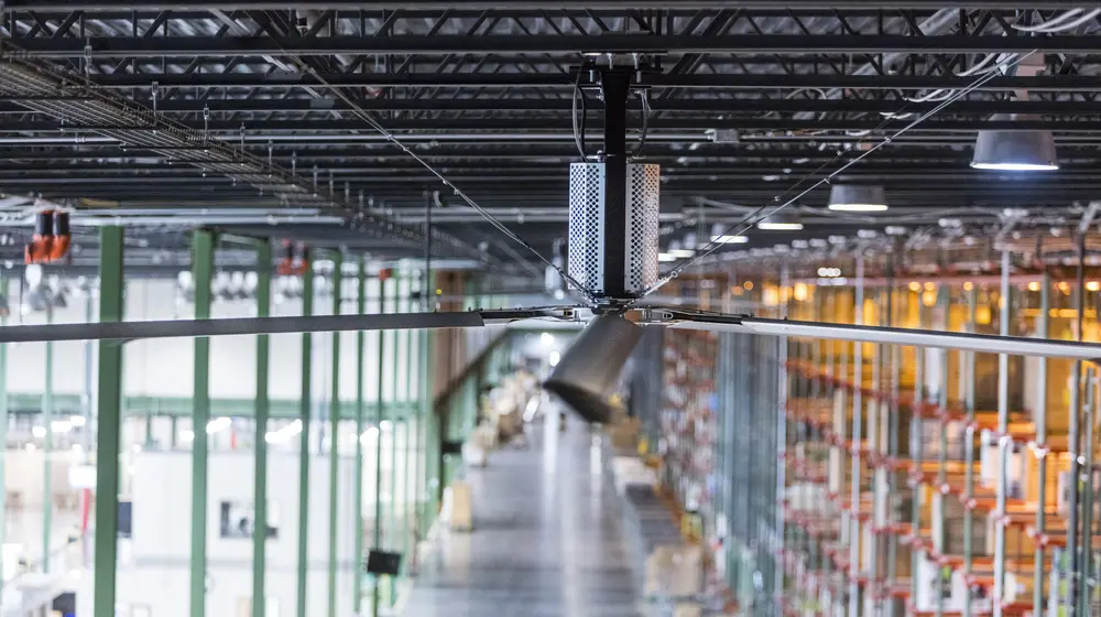 Large Diameter Ceiling Fans & Air Circulating Fans