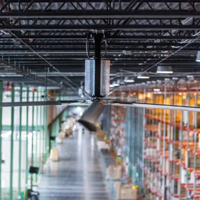 Large Diameter Ceiling Fans & Air Circulating Fans